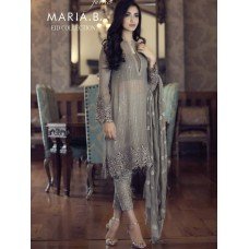 Maria B Mbroidered Eid Collection EMBROIDERED Chiffon Suit 